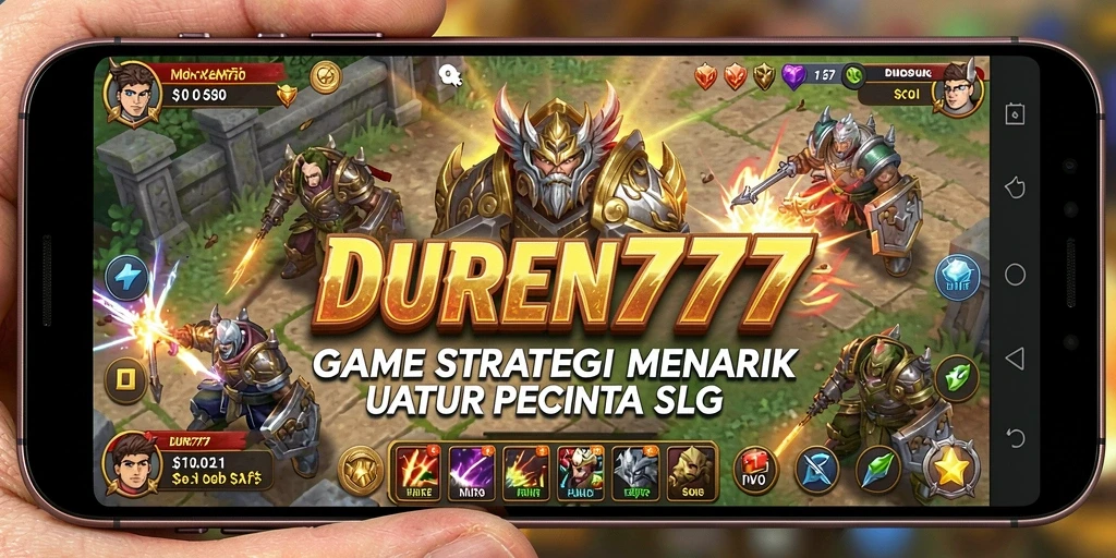 Tampilan gameplay DUREN777 yang menegangkan saat bertempur.