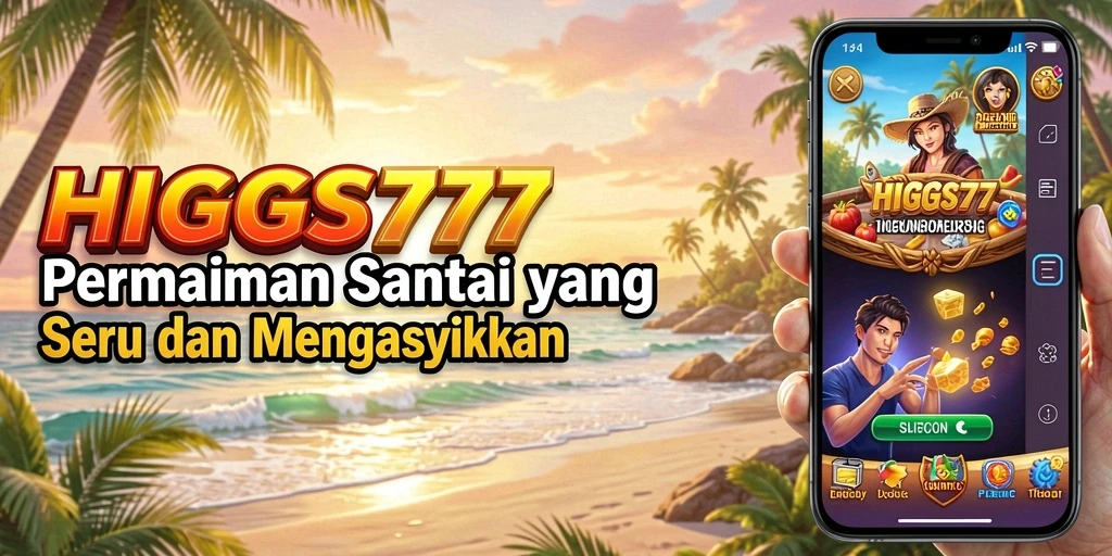 Tampilan gameplay HIGGS777 dengan berbagai pilihan permainan Casual yang menarik.