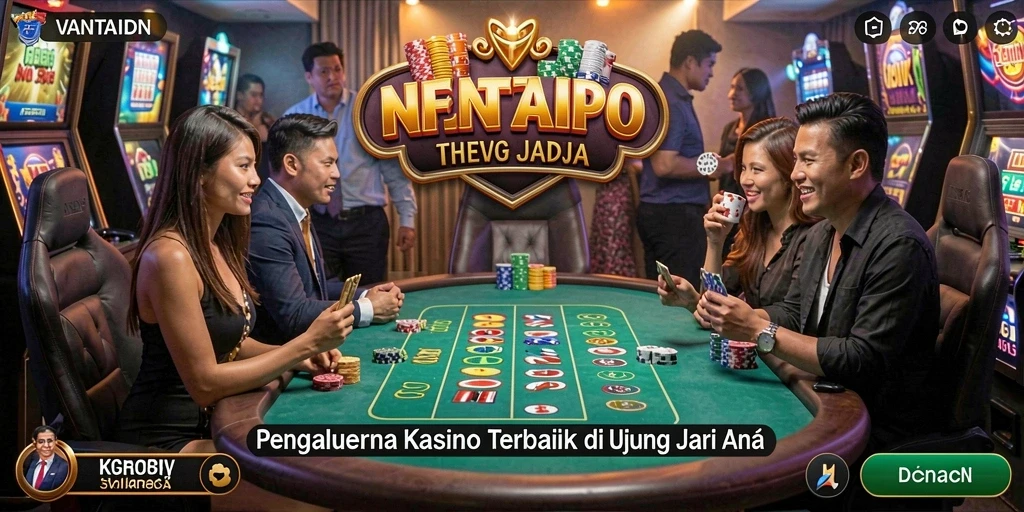 Screenshot VANTAIDN yang menunjukkan gameplay menarik dalam Kasino.