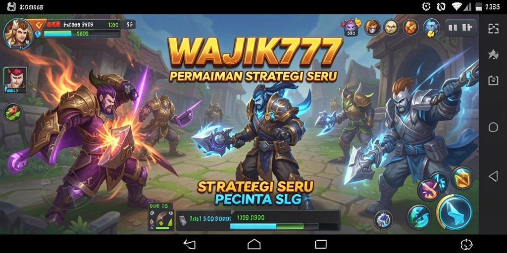 Screenshot menampilkan aksi pertarungan seru dalam permainan WAJIK777.
